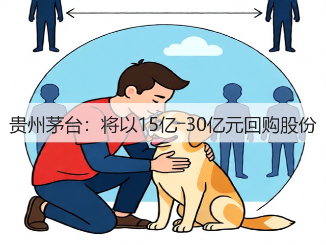 贵州茅台:将以15亿―30亿元回购股份(图5) 贵州茅台:将以15亿―30亿元回购股份(图5)
