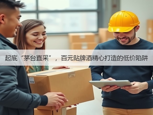 起底“茅台直采”,百元贴牌酒精心打造的低价陷阱(图2) 起底“茅台直采”,百元贴牌酒精心打造的低价陷阱(图2)