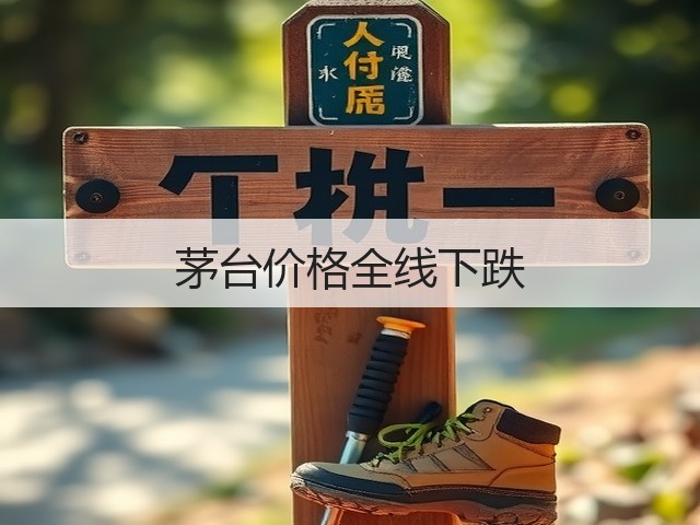 茅台价格全线下跌(图1)