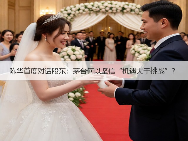 陈华首度对话股东:茅台何以坚信“机遇大于挑战”?(图5) 陈华首度对话股东:茅台何以坚信“机遇大于挑战”?(图5)