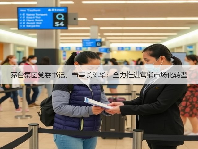 茅台集团党委书记、董事长陈华：全力推进营销市场化转型(图1)