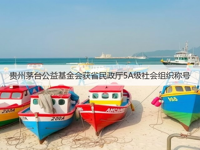 贵州茅台公益基金会获省民政厅5A级社会组织称号(图4) 贵州茅台公益基金会获省民政厅5A级社会组织称号(图4)
