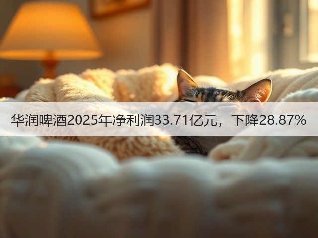 华润啤酒2025年净利润33.71亿元，下降28.87%(图4)
