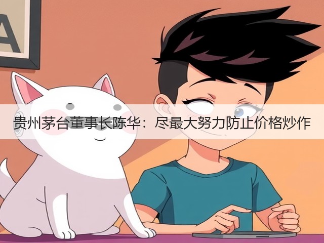 贵州茅台董事长陈华：尽最大努力防止价格炒作(图2)