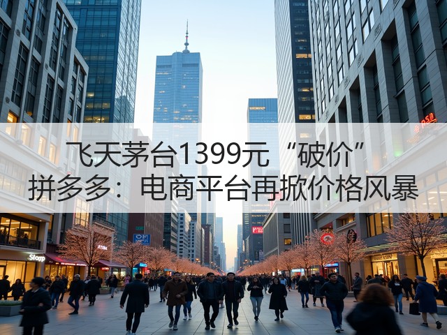 飞天茅台1399元“破价” 拼多多：电商平台再掀价格风暴(图4)