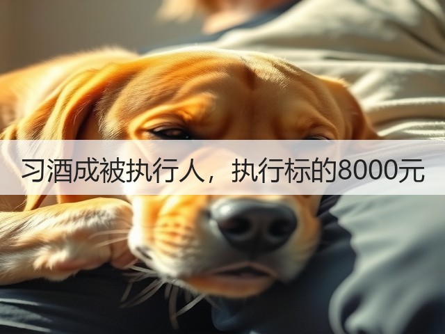 习酒成被执行人,执行标的8000元(图4) 习酒成被执行人,执行标的8000元(图4)