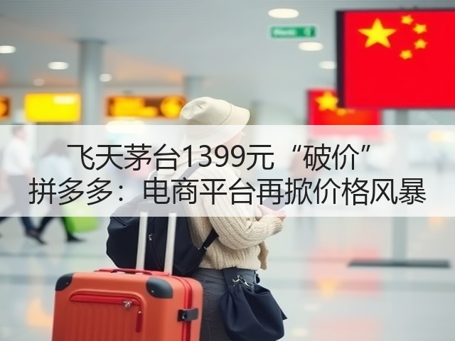飞天茅台1399元“破价” 拼多多：电商平台再掀价格风暴(图2)