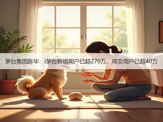 茅台集团陈华:i茅台新增用户已超270万,成交用户已超40万(图3) 茅台集团陈华:i茅台新增用户已超270万,成交用户已超40万(图3)