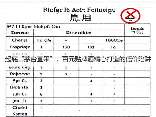 起底“茅台直采”,百元贴牌酒精心打造的低价陷阱(图5) 起底“茅台直采”,百元贴牌酒精心打造的低价陷阱(图5)
