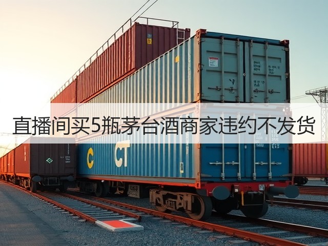 直播间买5瓶茅台酒商家违约不发货(图4) 直播间买5瓶茅台酒商家违约不发货(图4)