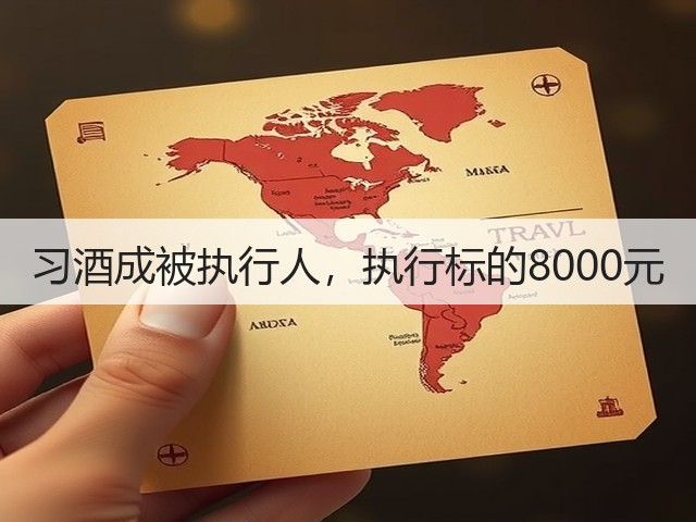 习酒成被执行人,执行标的8000元(图2) 习酒成被执行人,执行标的8000元(图2)