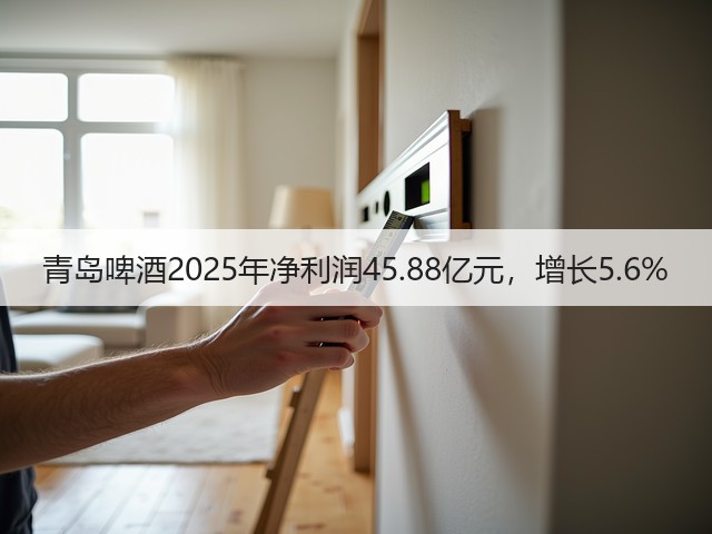 青岛啤酒2025年净利润45.88亿元,增长5.6%(图1) 青岛啤酒2025年净利润45.88亿元,增长5.6%(图1)