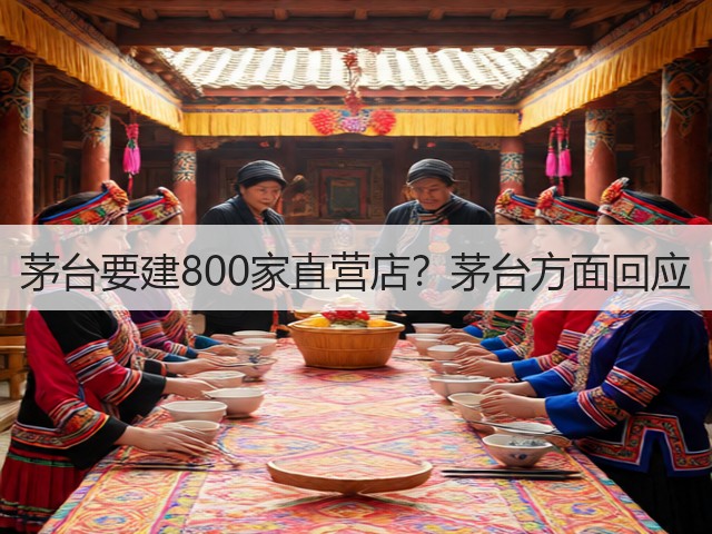 茅台要建800家直营店?茅台方面回应(图4) 茅台要建800家直营店?茅台方面回应(图4)