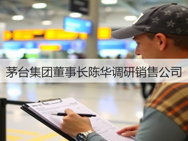 茅台集团董事长陈华调研销售公司(图5) 茅台集团董事长陈华调研销售公司(图5)