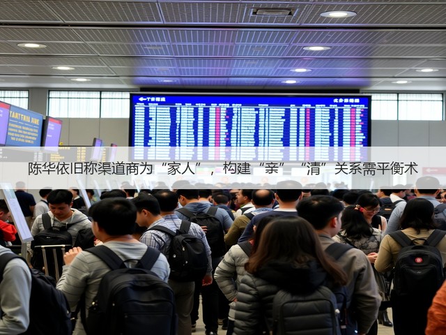 陈华依旧称渠道商为“家人”,构建“亲”“清”关系需平衡术(图3) 陈华依旧称渠道商为“家人”,构建“亲”“清”关系需平衡术(图3)