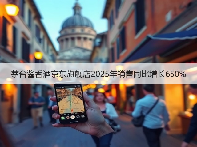 茅台酱香酒京东旗舰店2025年销售同比增长650%(图1)