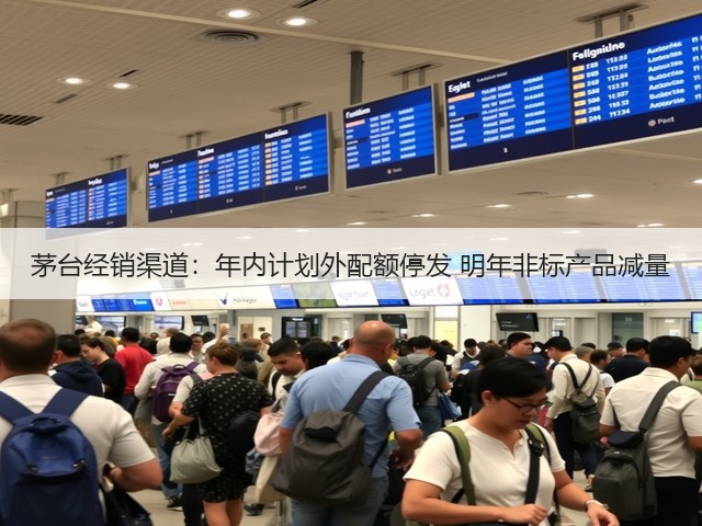 茅台经销渠道：年内计划外配额停发 明年非标产品减量(图1)