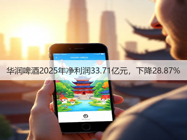 华润啤酒2025年净利润33.71亿元，下降28.87%(图5)