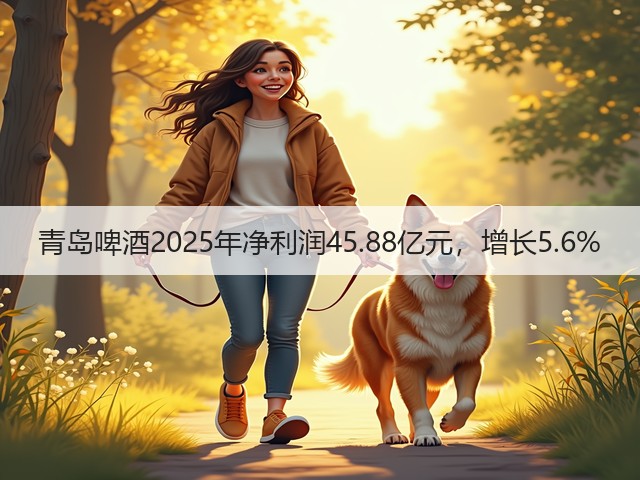 青岛啤酒2025年净利润45.88亿元,增长5.6%(图6) 青岛啤酒2025年净利润45.88亿元,增长5.6%(图6)