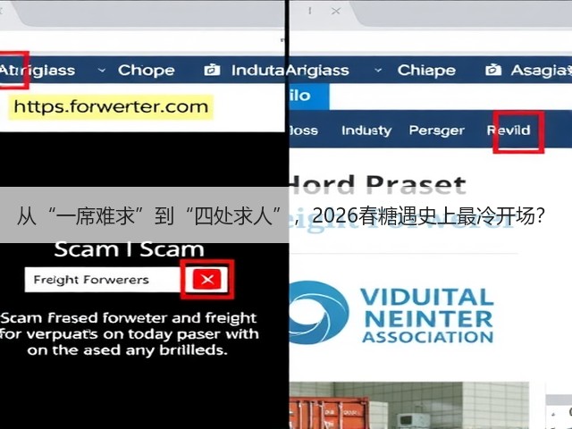 从“一席难求”到“四处求人”,2026春糖遇史上最冷开场?(图1) 从“一席难求”到“四处求人”,2026春糖遇史上最冷开场?(图1)