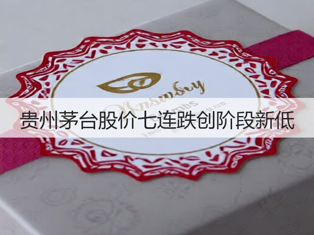贵州茅台股价七连跌创阶段新低(图1) 贵州茅台股价七连跌创阶段新低(图1)