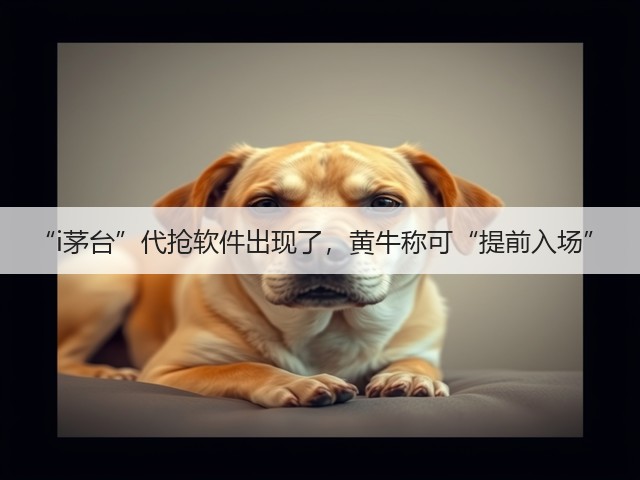“i茅台”代抢软件出现了,黄牛称可“提前入场”(图1) “i茅台”代抢软件出现了,黄牛称可“提前入场”(图1)