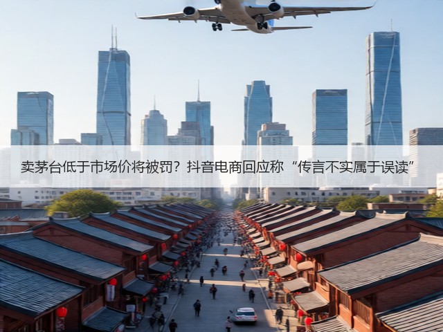 卖茅台低于市场价将被罚?抖音电商回应称“传言不实属于误读”(图4) 卖茅台低于市场价将被罚?抖音电商回应称“传言不实属于误读”(图4)