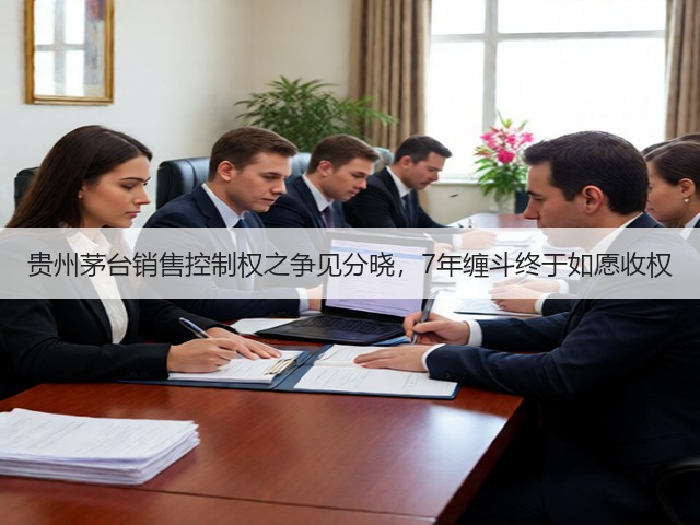 贵州茅台销售控制权之争见分晓,7年缠斗终于如愿收权(图1) 贵州茅台销售控制权之争见分晓,7年缠斗终于如愿收权(图1)