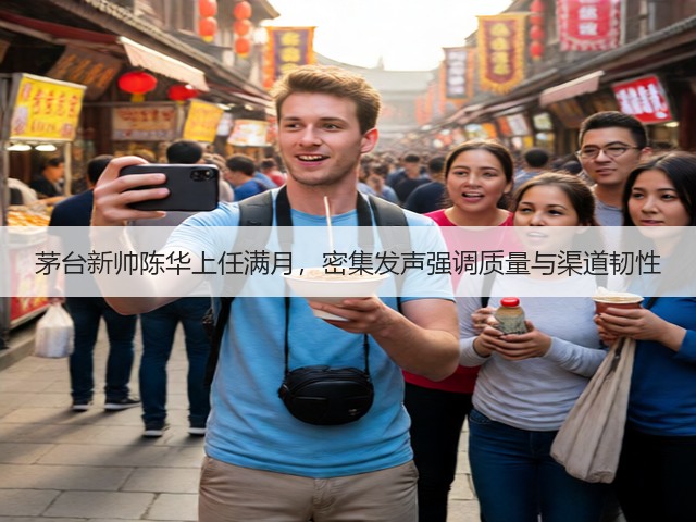 茅台新帅陈华上任满月,密集发声强调质量与渠道韧性(图1) 茅台新帅陈华上任满月,密集发声强调质量与渠道韧性(图1)