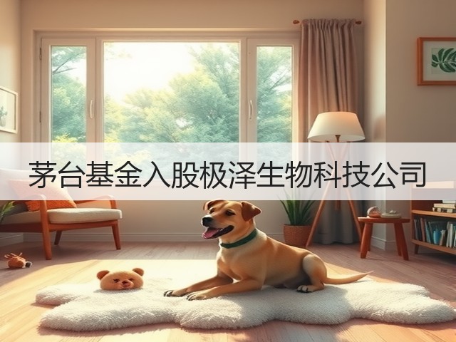茅台基金入股极泽生物科技公司(图1)