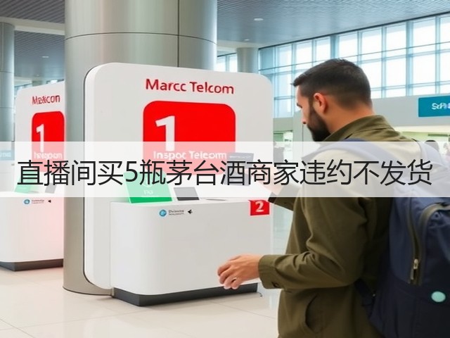 直播间买5瓶茅台酒商家违约不发货(图2) 直播间买5瓶茅台酒商家违约不发货(图2)