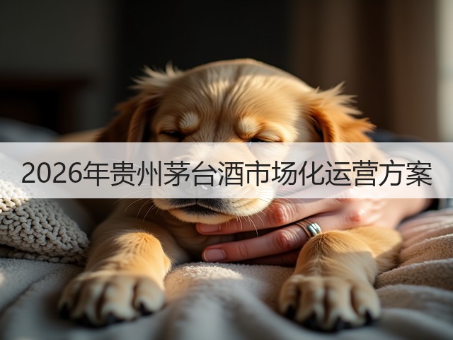 2026年贵州茅台酒市场化运营方案(图1) 2026年贵州茅台酒市场化运营方案(图1)