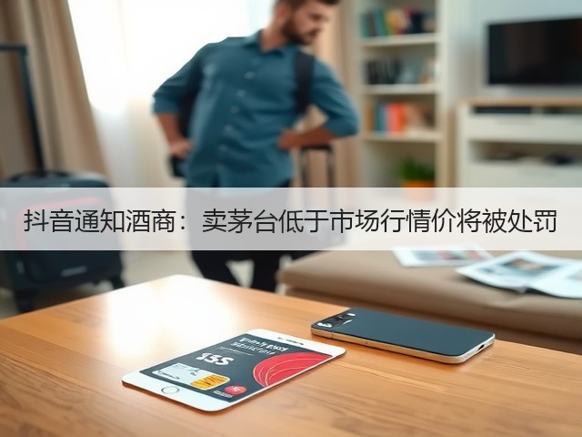抖音通知酒商：卖茅台低于市场行情价将被处罚(图2)