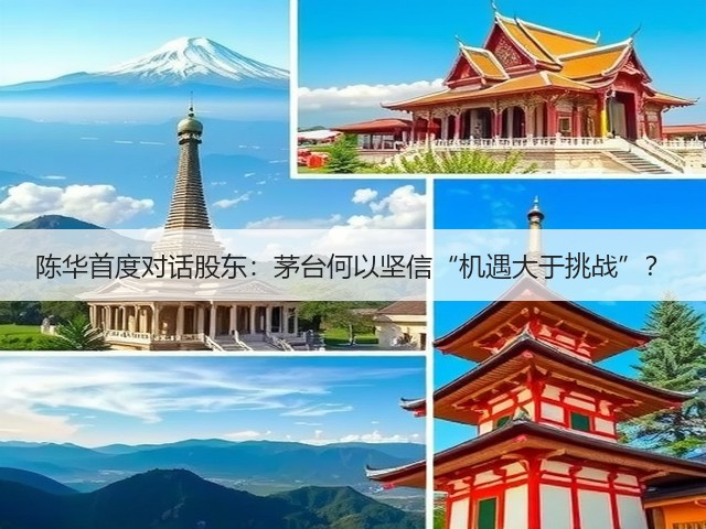 陈华首度对话股东:茅台何以坚信“机遇大于挑战”?(图6) 陈华首度对话股东:茅台何以坚信“机遇大于挑战”?(图6)