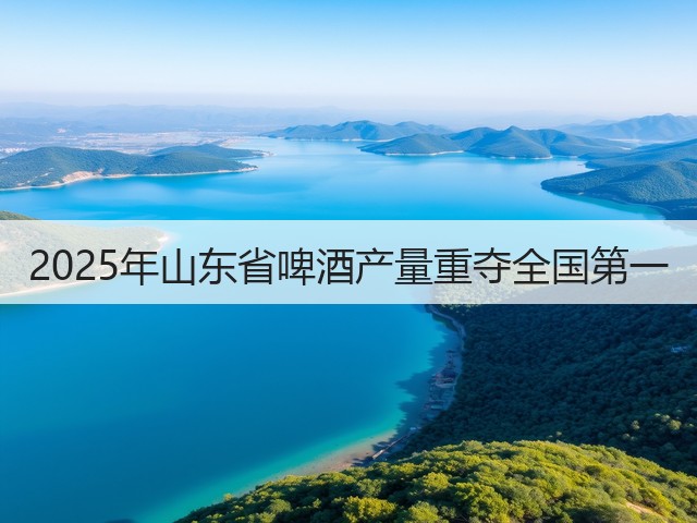 2025年山东省啤酒产量重夺全国第一(图1)