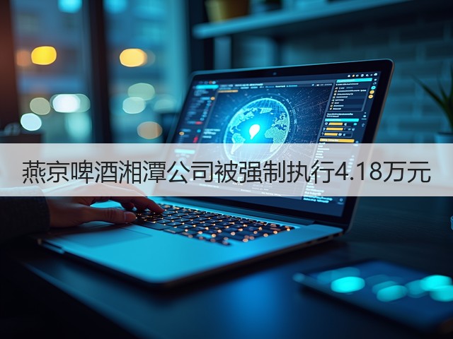 燕京啤酒湘潭公司被强制执行4.18万元(图1)