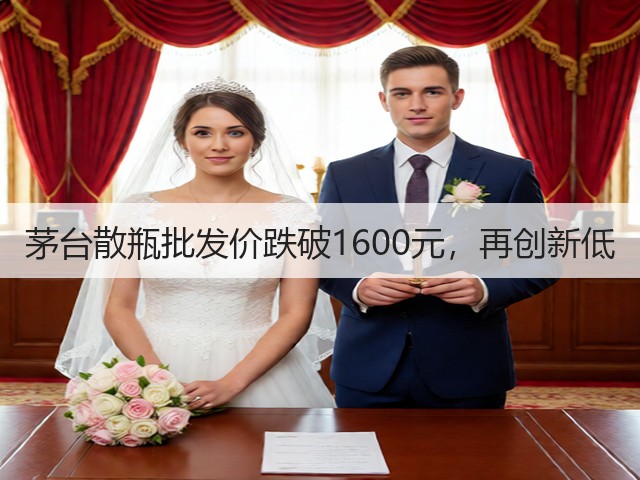 茅台散瓶批发价跌破1600元,再创新低(图6) 茅台散瓶批发价跌破1600元,再创新低(图6)