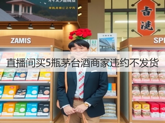 直播间买5瓶茅台酒商家违约不发货(图3) 直播间买5瓶茅台酒商家违约不发货(图3)