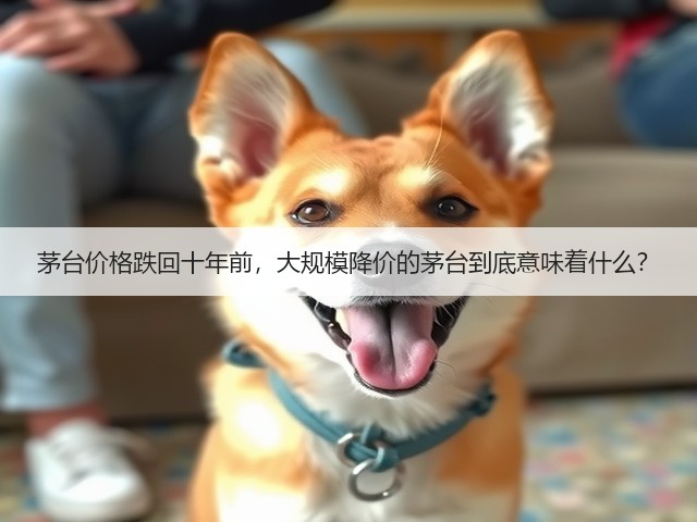 茅台价格跌回十年前，大规模降价的茅台到底意味着什么？(图2)