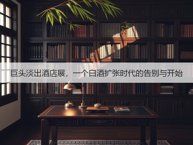 巨头淡出酒店展,一个白酒扩张时代的告别与开始(图4) 巨头淡出酒店展,一个白酒扩张时代的告别与开始(图4)