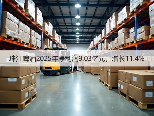 珠江啤酒2025年净利润9.03亿元，增长11.4%(图2)