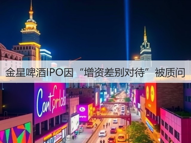 金星啤酒IPO因“增资差别对待”被质问(图2) 金星啤酒IPO因“增资差别对待”被质问(图2)