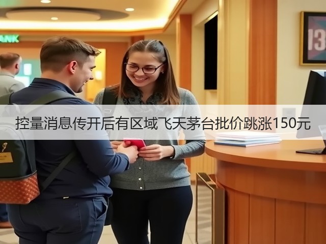 控量消息传开后有区域飞天茅台批价跳涨150元(图3)