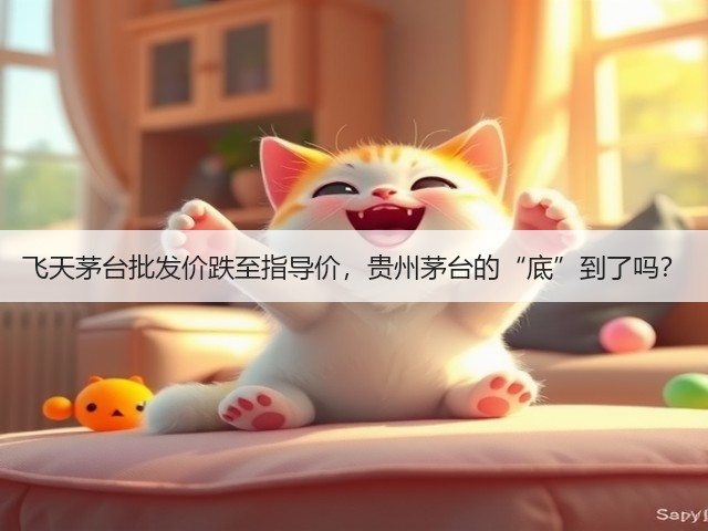 飞天茅台批发价跌至指导价，贵州茅台的“底”到了吗？(图3)