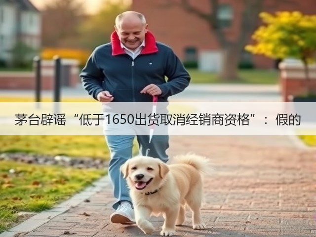 茅台辟谣“低于1650出货取消经销商资格”:假的(图1) 茅台辟谣“低于1650出货取消经销商资格”:假的(图1)