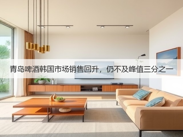 青岛啤酒韩国市场销售回升,仍不及峰值三分之一(图3) 青岛啤酒韩国市场销售回升,仍不及峰值三分之一(图3)