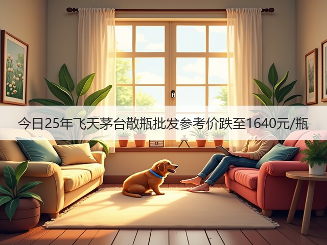 今日25年飞天茅台散瓶批发参考价跌至1640元/瓶(图5)