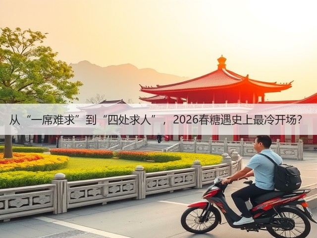 从“一席难求”到“四处求人”,2026春糖遇史上最冷开场?(图6) 从“一席难求”到“四处求人”,2026春糖遇史上最冷开场?(图6)