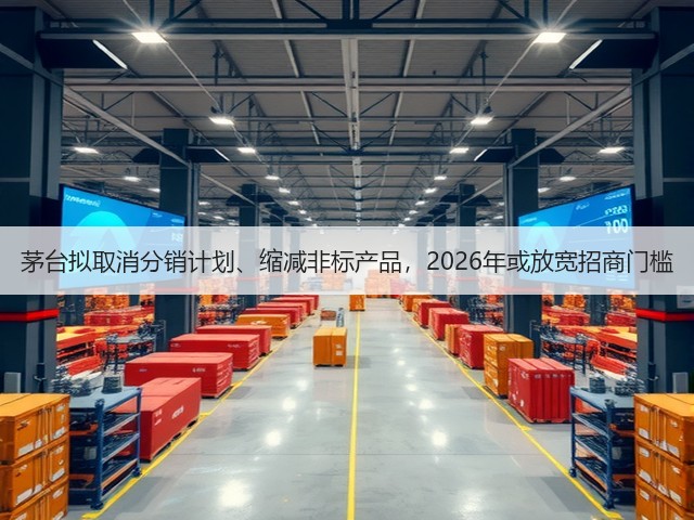 茅台拟取消分销计划、缩减非标产品,2026年或放宽招商门槛(图5) 茅台拟取消分销计划、缩减非标产品,2026年或放宽招商门槛(图5)