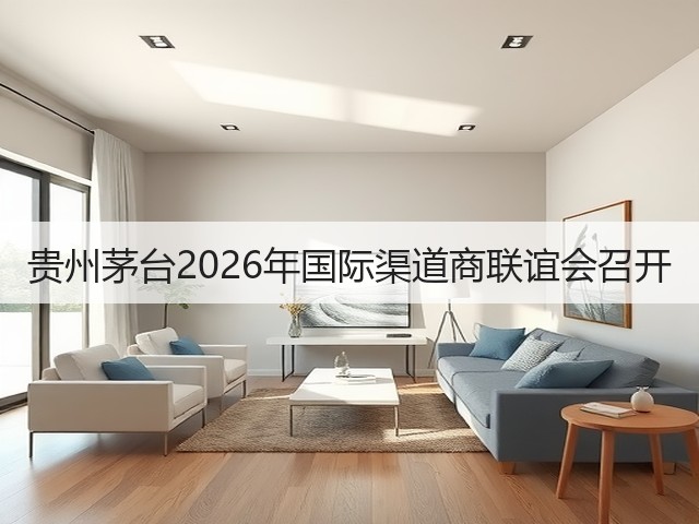 贵州茅台2026年国际渠道商联谊会召开(图2) 贵州茅台2026年国际渠道商联谊会召开(图2)